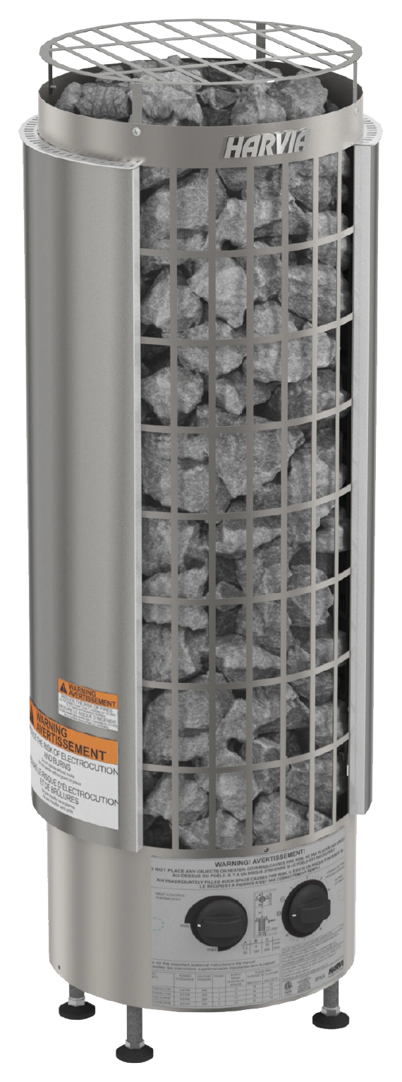 HARVIA CILINDRO Electric Sauna Heater | Built-in Control product view