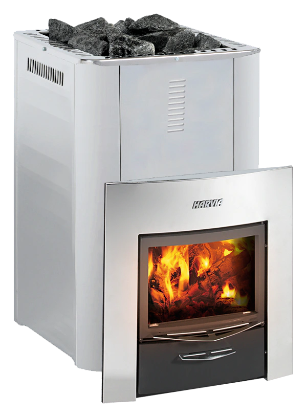 HARVIA PRO 20 Duo Steel Sauna Wood Stove / Heater product view