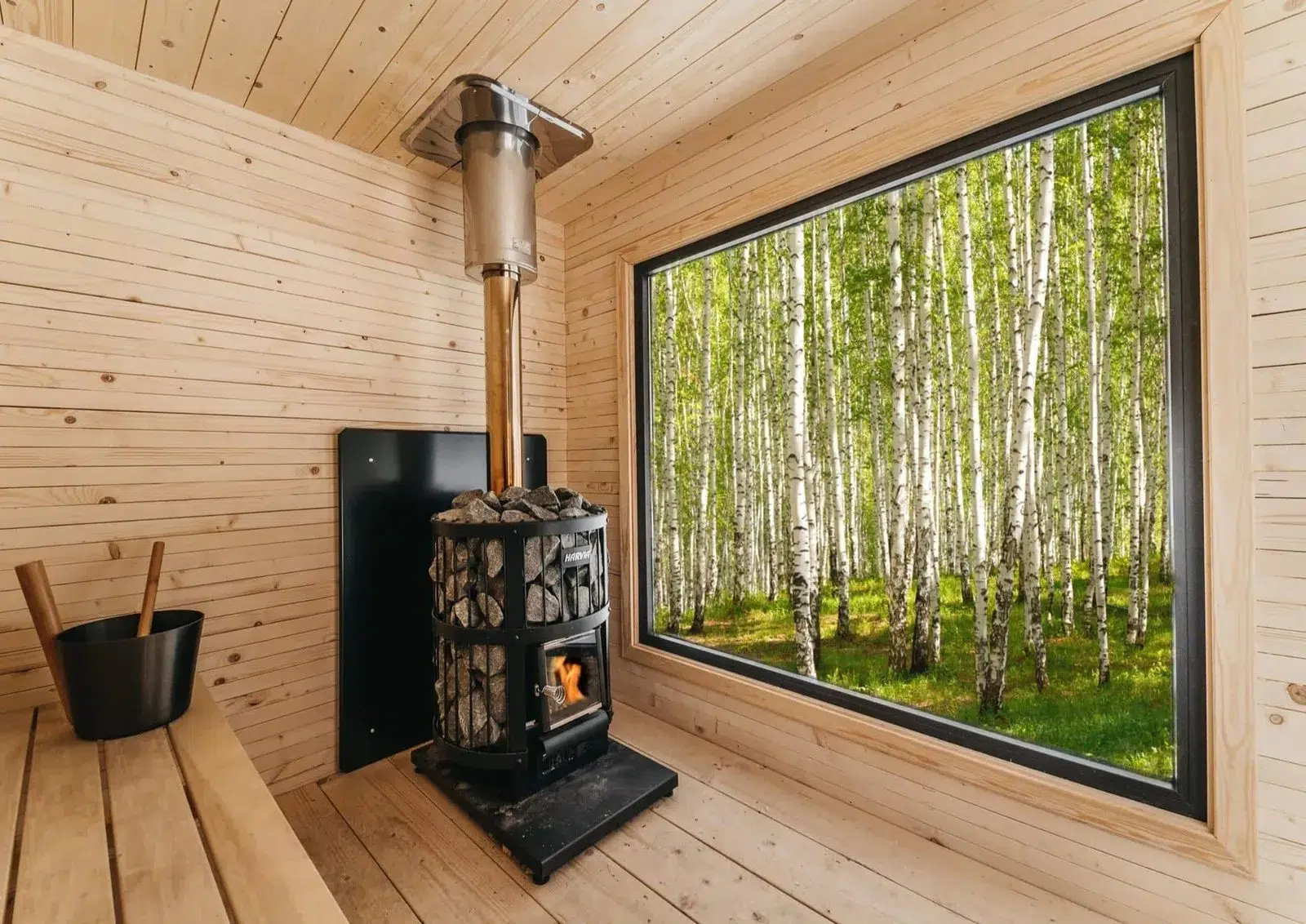 Wood-burning sauna stoves from ZAPARA