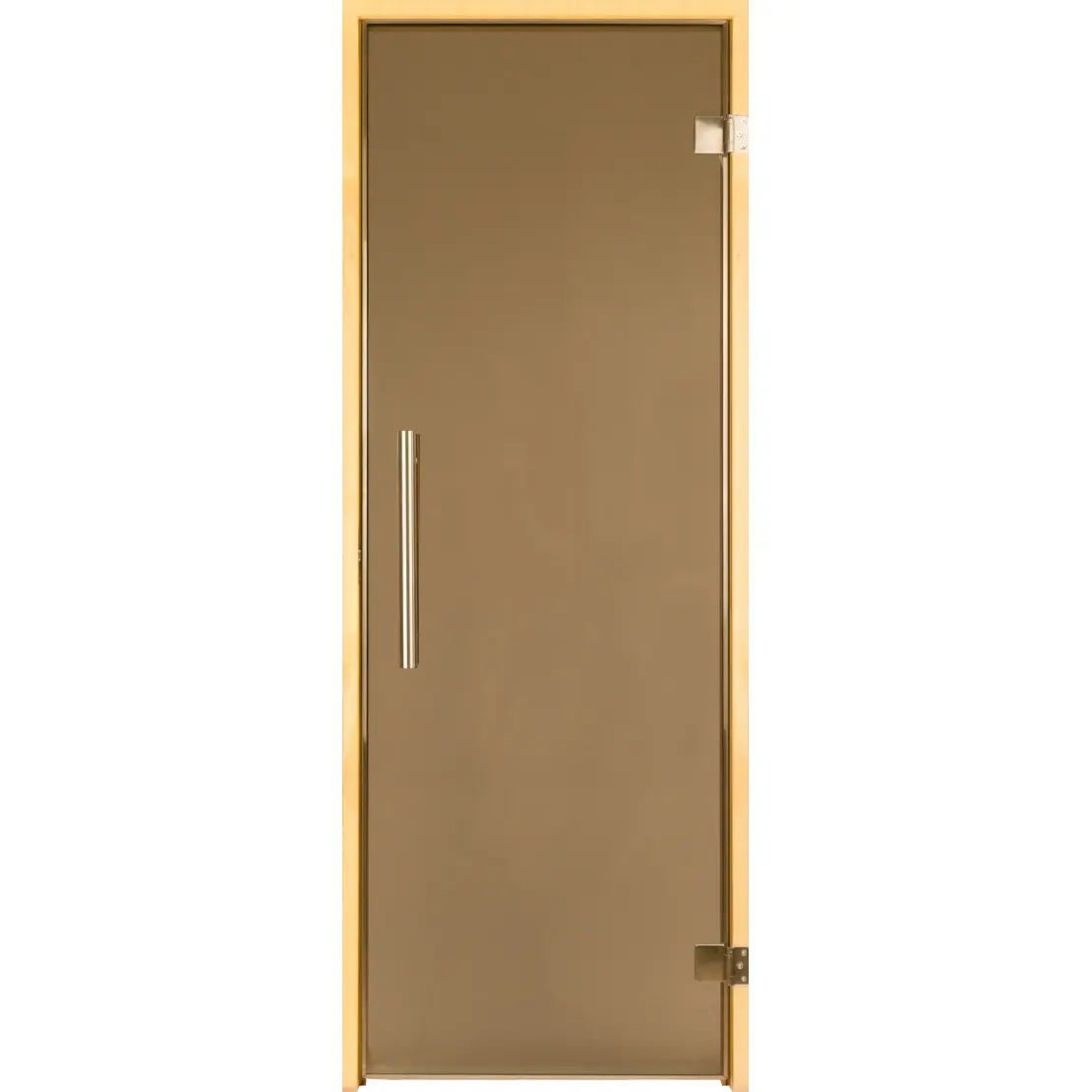 TESLI STEEL MAGNETIC glass sauna door