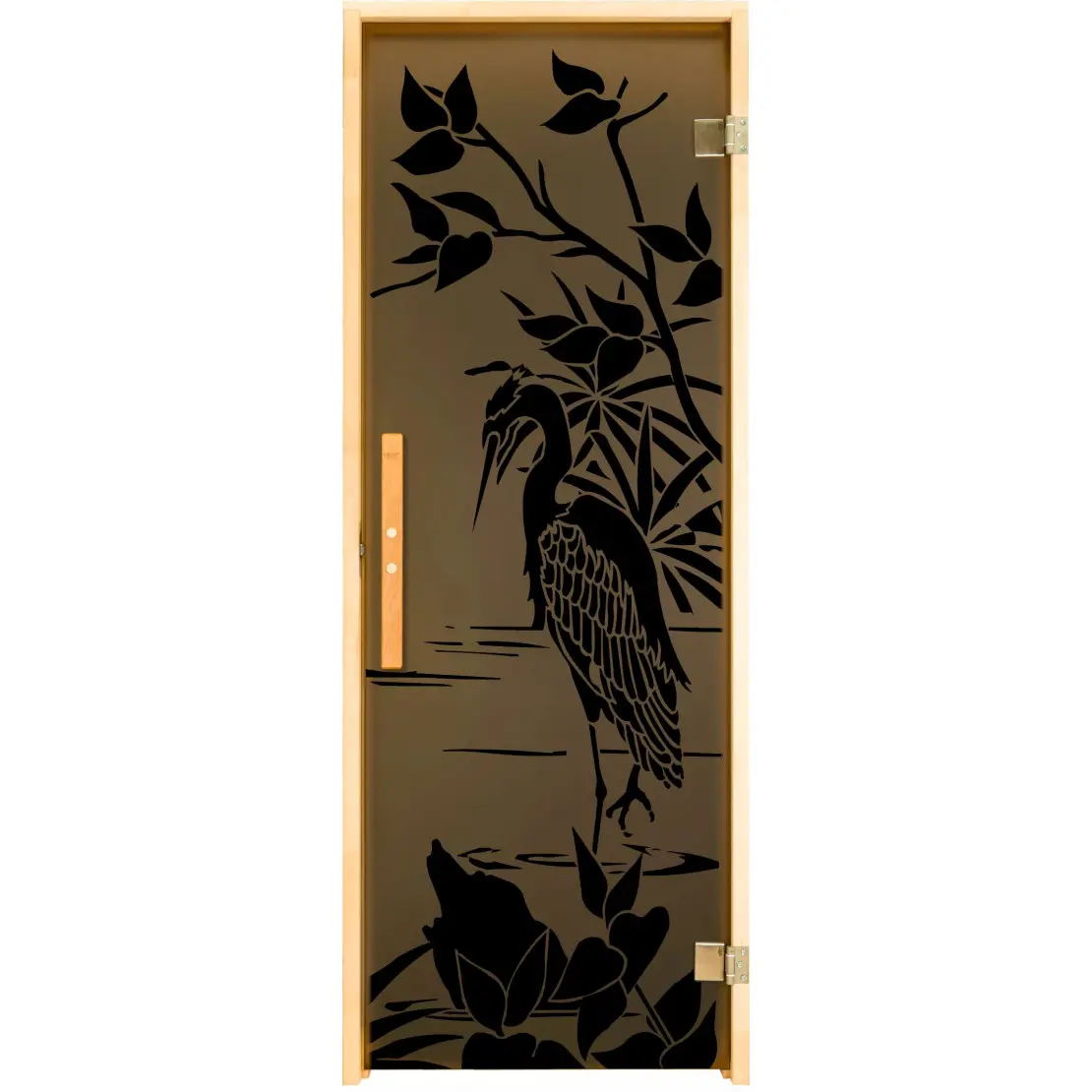 TESLI HERON glass sauna door