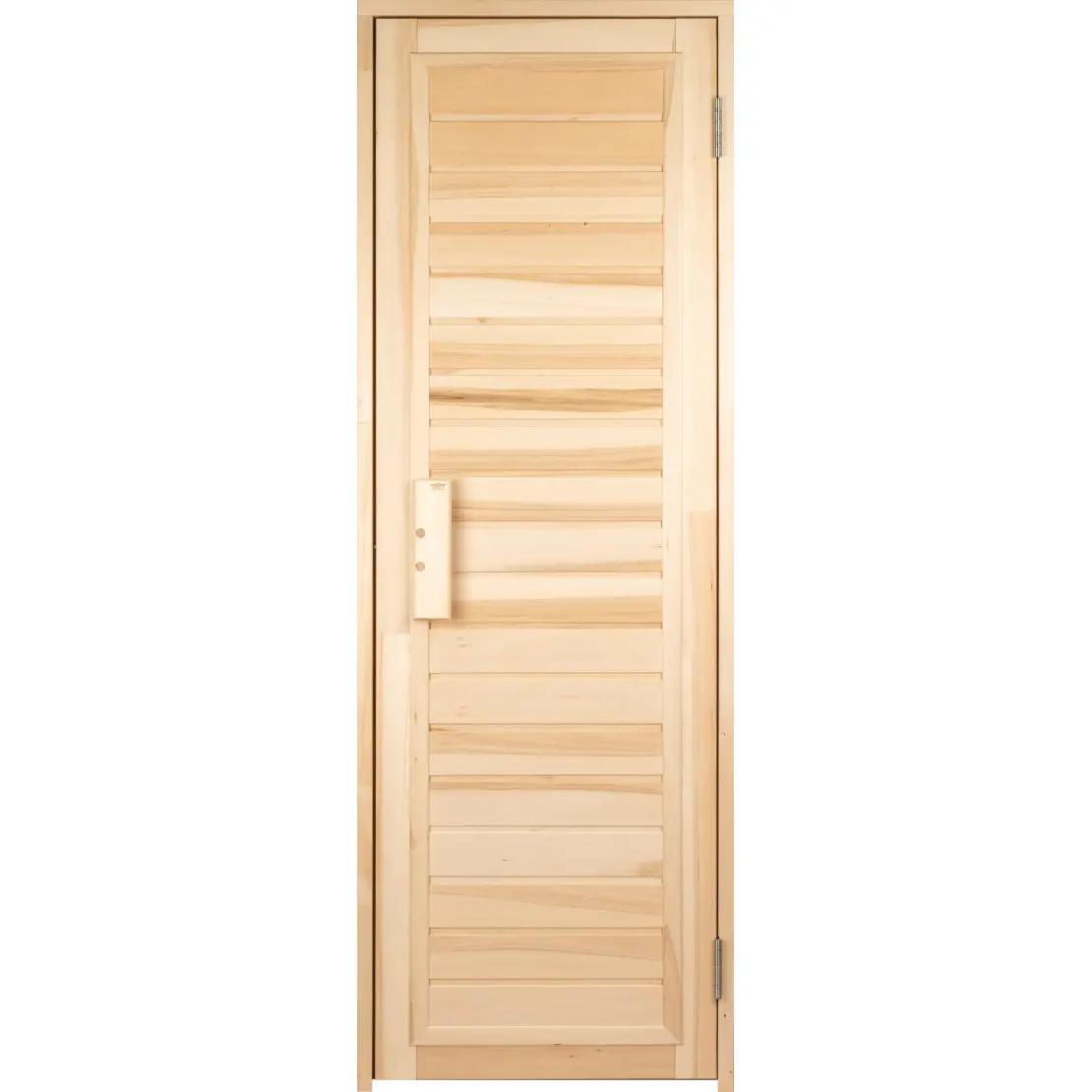 TESLI ZEBRA wooden sauna door