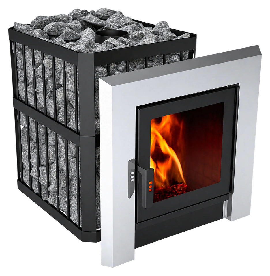 ZAPARA Bar Panorama Wood-Burning Sauna Stove