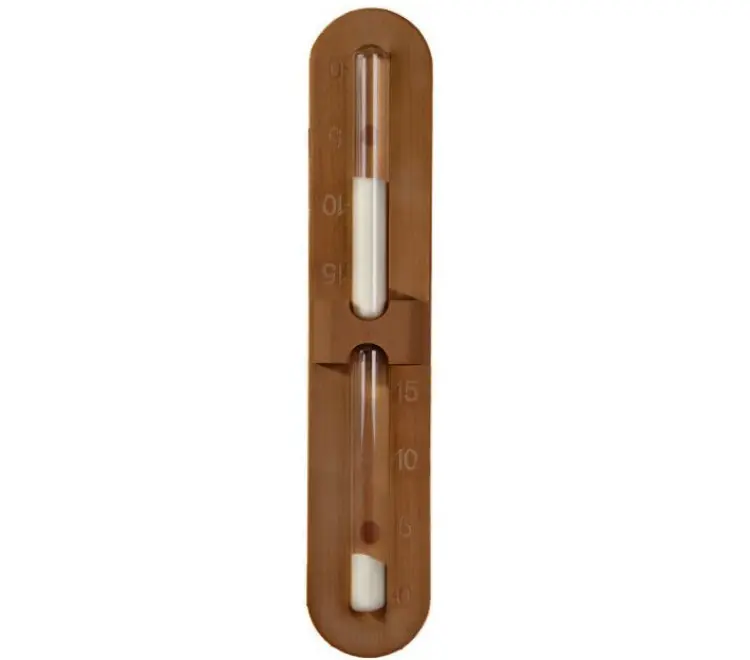 Hourglass with the thermal-wood case 1