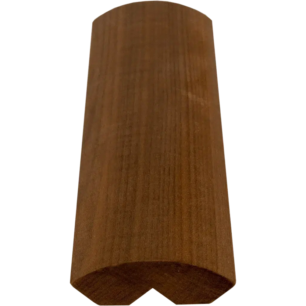 TESLI EXTRA Thermo Basswood Sauna Bench Trim Board 65 x 24 mm | 2 9/16" x 15/16"