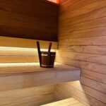 TESLI 5L THERMO WOOD SAUNA BUCKET with Stainless Steel Insert