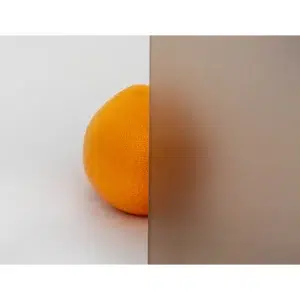 Frosted Bronze Glass Finish