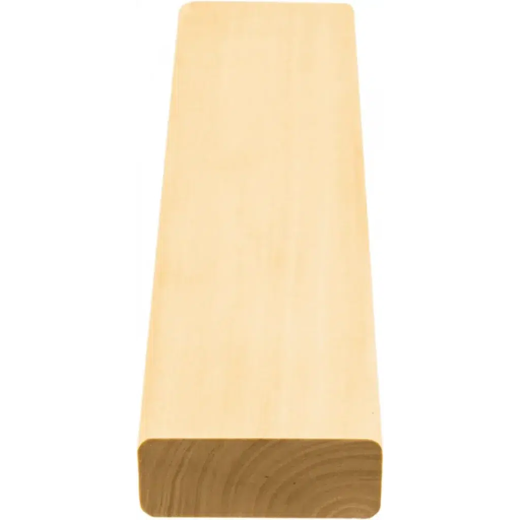 TESLI EXTRA Basswood Sauna Bench Board | Lumber 55 x 24 mm | 3 9/16" x 15/16"
