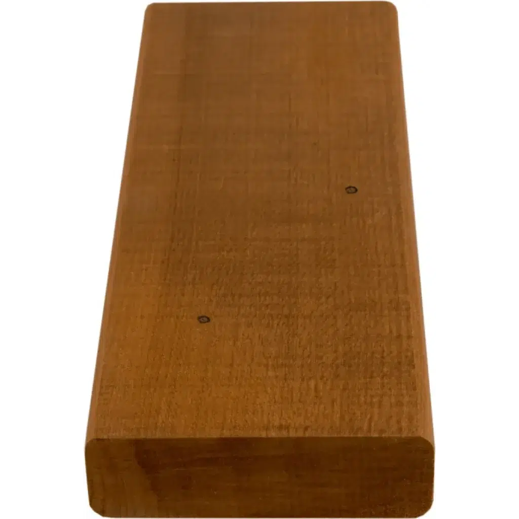 TESLI LUX Thermo Basswood Sauna Bench Board | Lumber 80 x 24 mm | 3 5/16" x 15/16"
