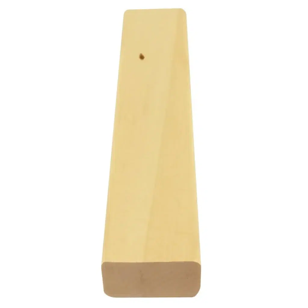 TESLI LUX Basswood Sauna Bench Board | Lumber 40 x 24 mm | 1 9/16" x 15/16"