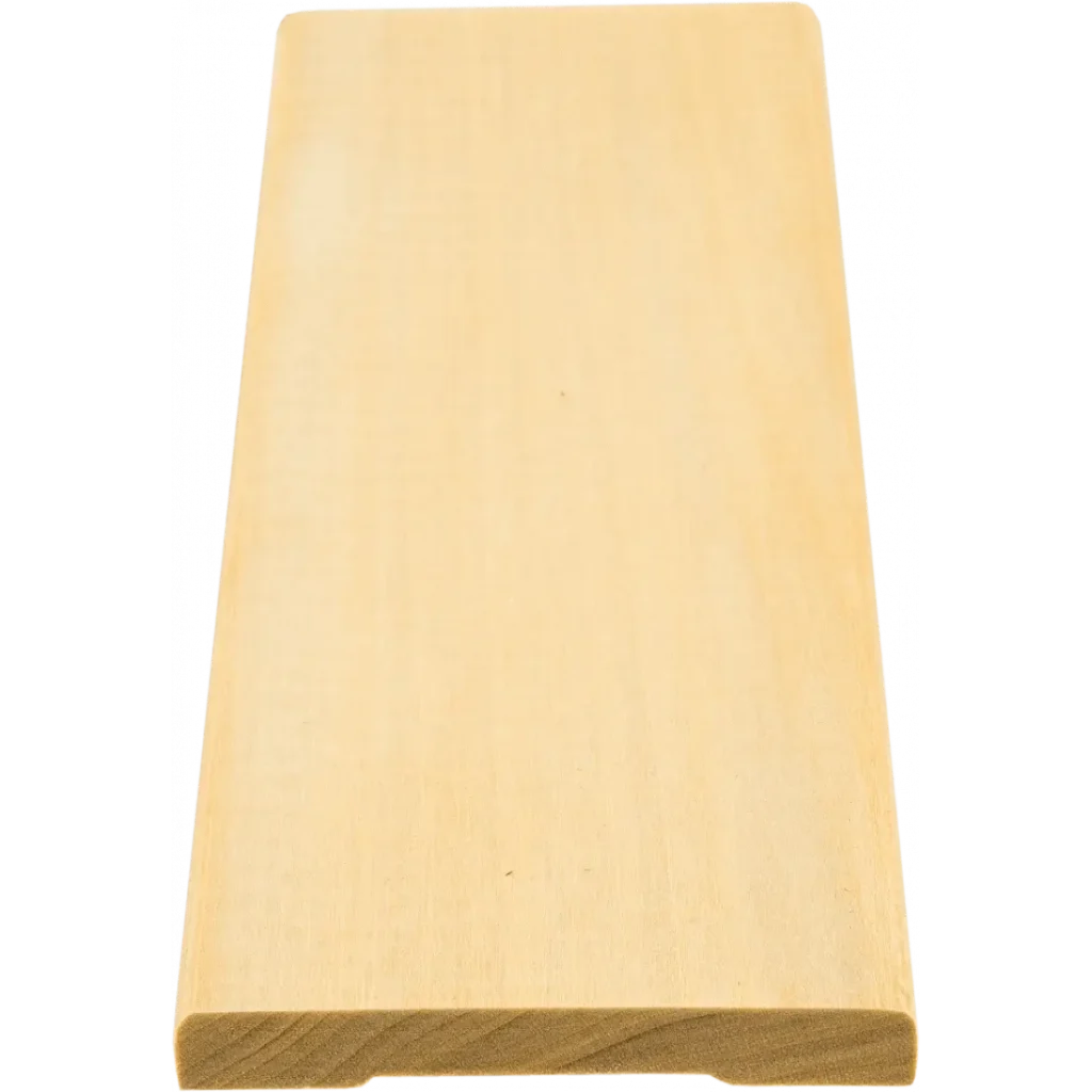 TESLI LUX Basswood Doors & Windows Sauna Trim 75 x 12 mm | 2 15/16" x 1/2""