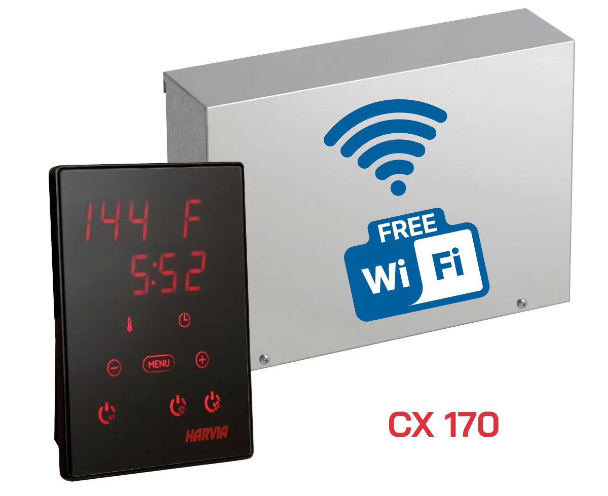 Harvia Xenio CX170 with Wi-FiSKU: CX170-U1-15-XW