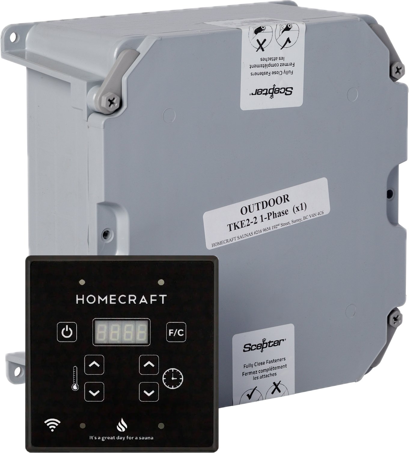 TKE2-2 Wi-Fi Control  Outdoor Installation