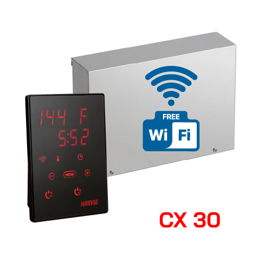 Harvia Xenio CX30 with W-FiSKU: CX30-U1-U3-XW