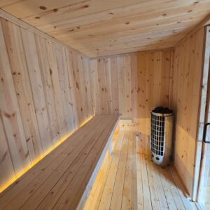 HARVIA CILINDRO Electric Sauna Heater | Built-in Control