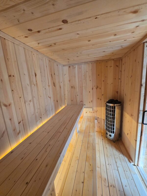 HARVIA CILINDRO Electric Sauna Heater | Built-in Control