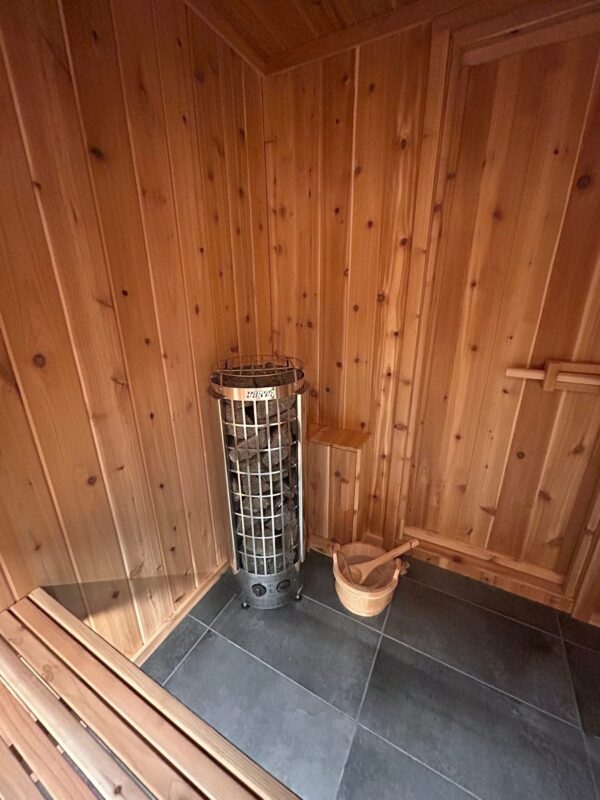 HARVIA CILINDRO Electric Sauna Heater | Built-in Control