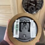 TESLI SMALL Sauna Thermometer | Hydrometer with Thermowood Frame
