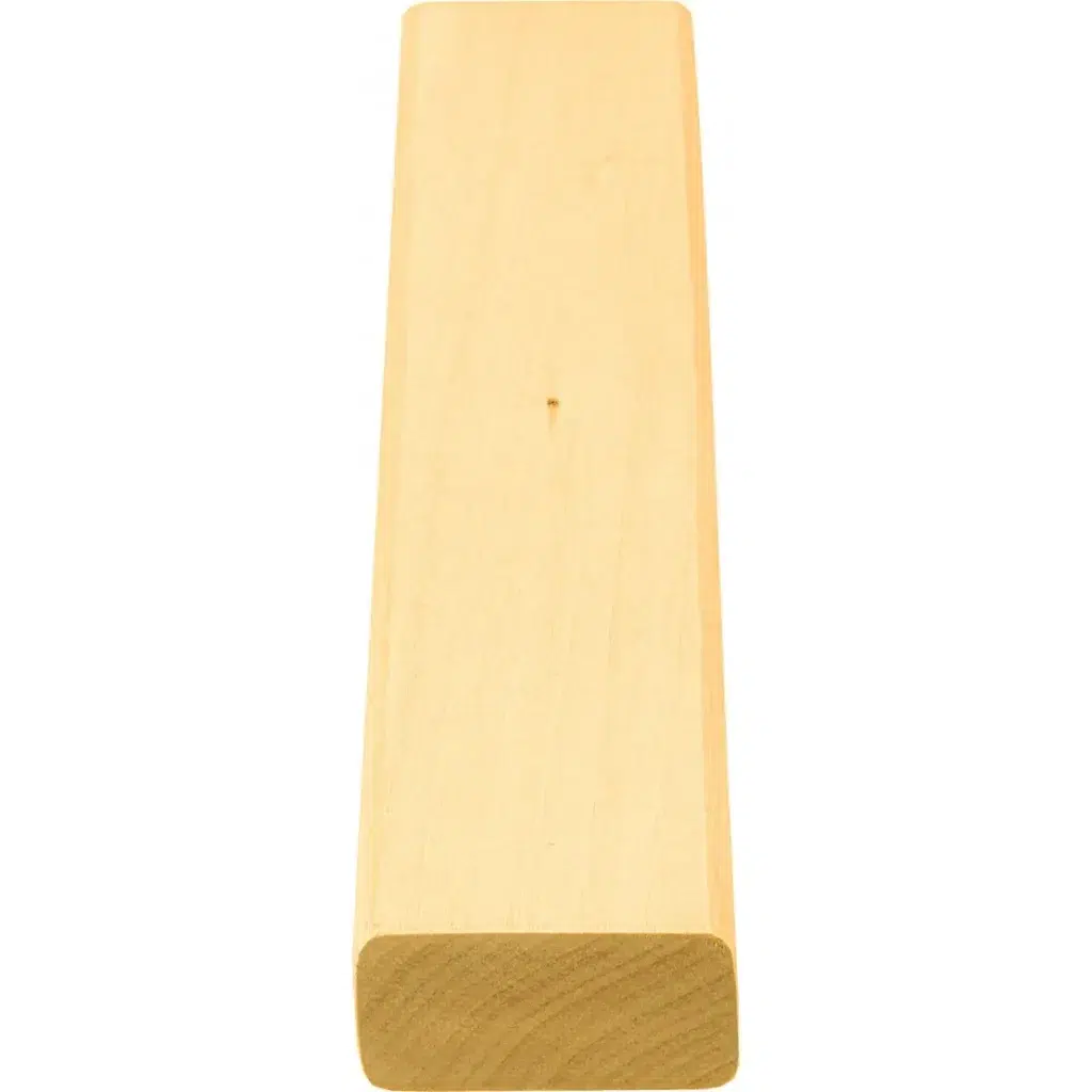 TESLI EXTRA Basswood Sauna Bench Board | Lumber 40 x 24 mm | 1 9/16" x 15/16""