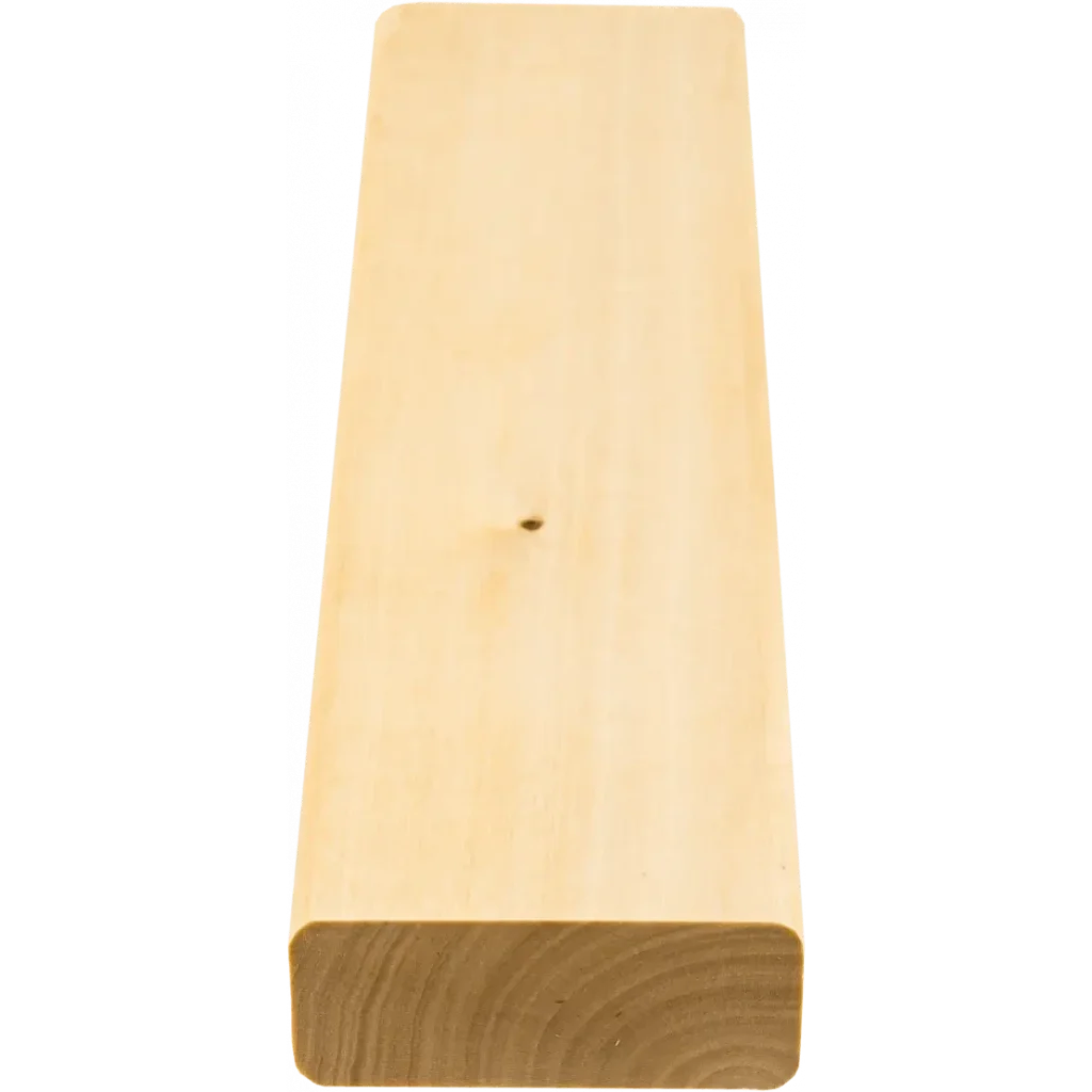TESLI LUX Basswood Sauna Bench Board | Lumber 55 x 24 mm | 2 3/16" x 15/16"