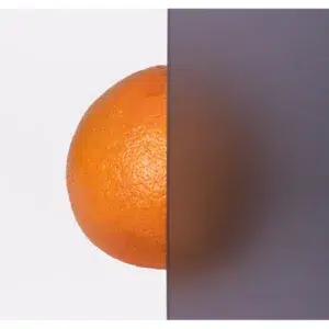 Frosted Grey Glass Finish