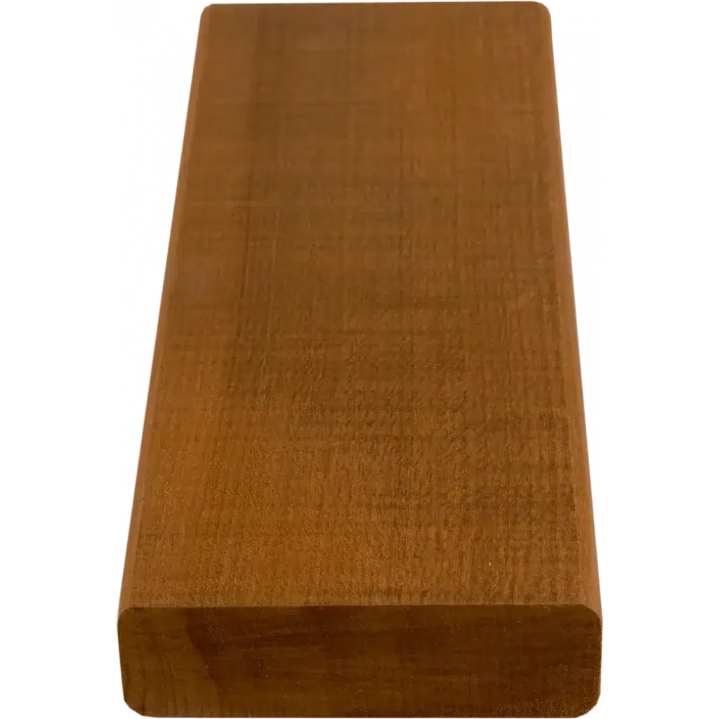 TESLI EXTRA Thermo Basswood Sauna Bench Board | Lumber | 85 x 24 mm | 3 5/16" x 15/16"