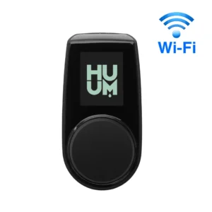 HUUM UKU Wi-Fi sauna control, black control panel
