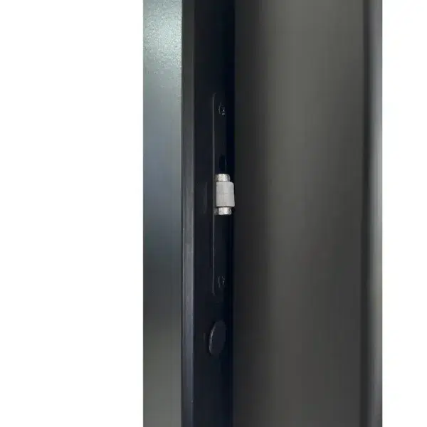 TESLI ANTALYA BLACK Steam Room Glass Door, door latch detail