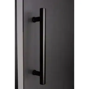 TESLI ANTALYA BLACK Steam Room Glass Door, handle detail