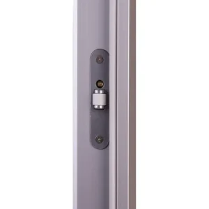 TESLI ANTALYA GREY Steam Room Glass Door, door latch detail