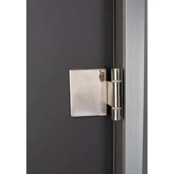 TESLI ANTALYA GREY Steam Room Glass Door, hinge detail