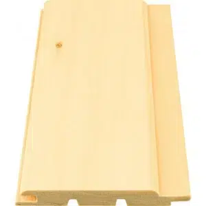 TESLI ECO Basswood Tongue & Groove Sauna Board, tongue-and-groove board profile
