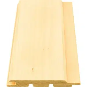 TESLI LUX Basswood Tongue & Groove Sauna Board, tongue-and-groove board profile