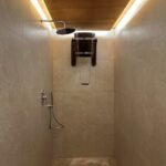 TESLI 20L THERMO ASH WOOD SAUNA SHOWER BUCKET with Plastic Insert