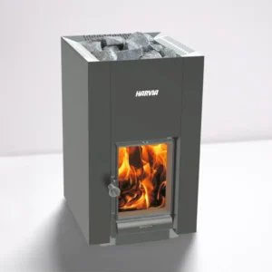 HARVIA Linear 22 GreenFlame black Sauna Wood Stove / Heater
