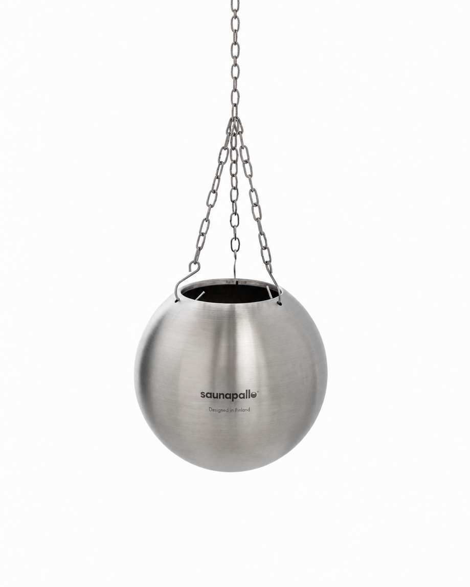 Saunapallo Brushed Metal