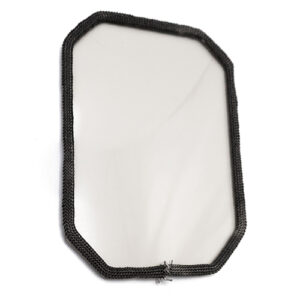 HUUM SP0102 Interior Door Glass w/ Inner Seal for HIVE Flow Mini/Flow Mini LS Sauna Stoves