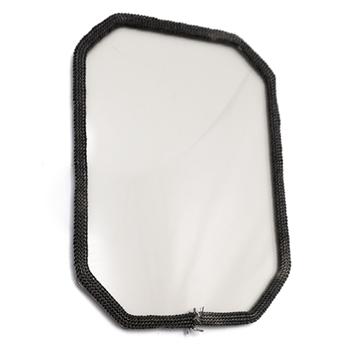 HUUM SP0102 Interior Door Glass w/ Inner Seal for HIVE Flow Mini/Flow Mini LS Sauna Stoves