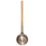 Rento Champagne sauna ladle with heat-treated bamboo handle