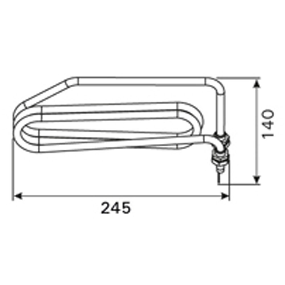 Harvia ZH-104 Evaporator Heating Element 2100W 240V
